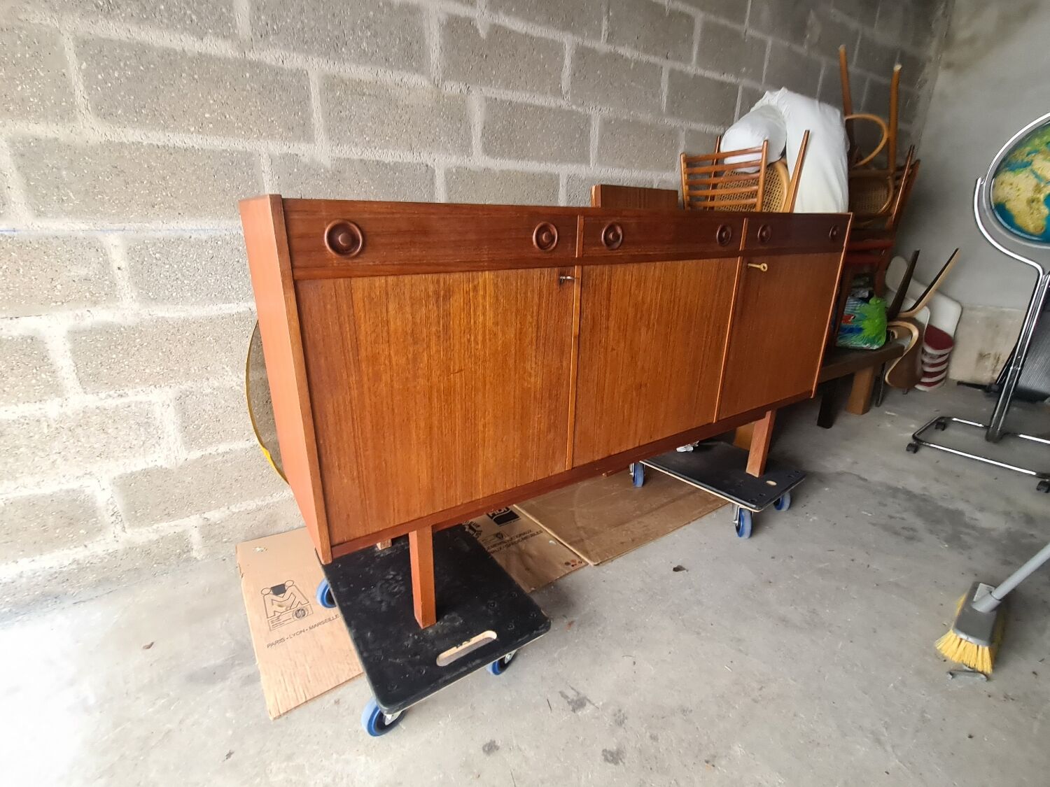 Enfilade scandinave Suède 1960 par Karlit