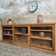 Antique display cabinet school cabinet oak sideboard 250 cm