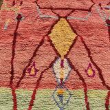 Moroccan handwoven wool rug 3x2 m