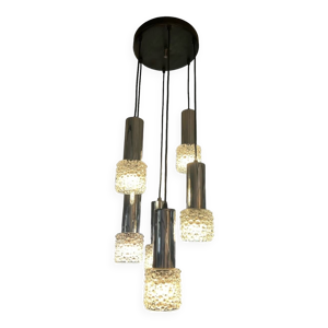 Lustre cascade 5 lumières