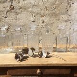 Round whiskey decanter