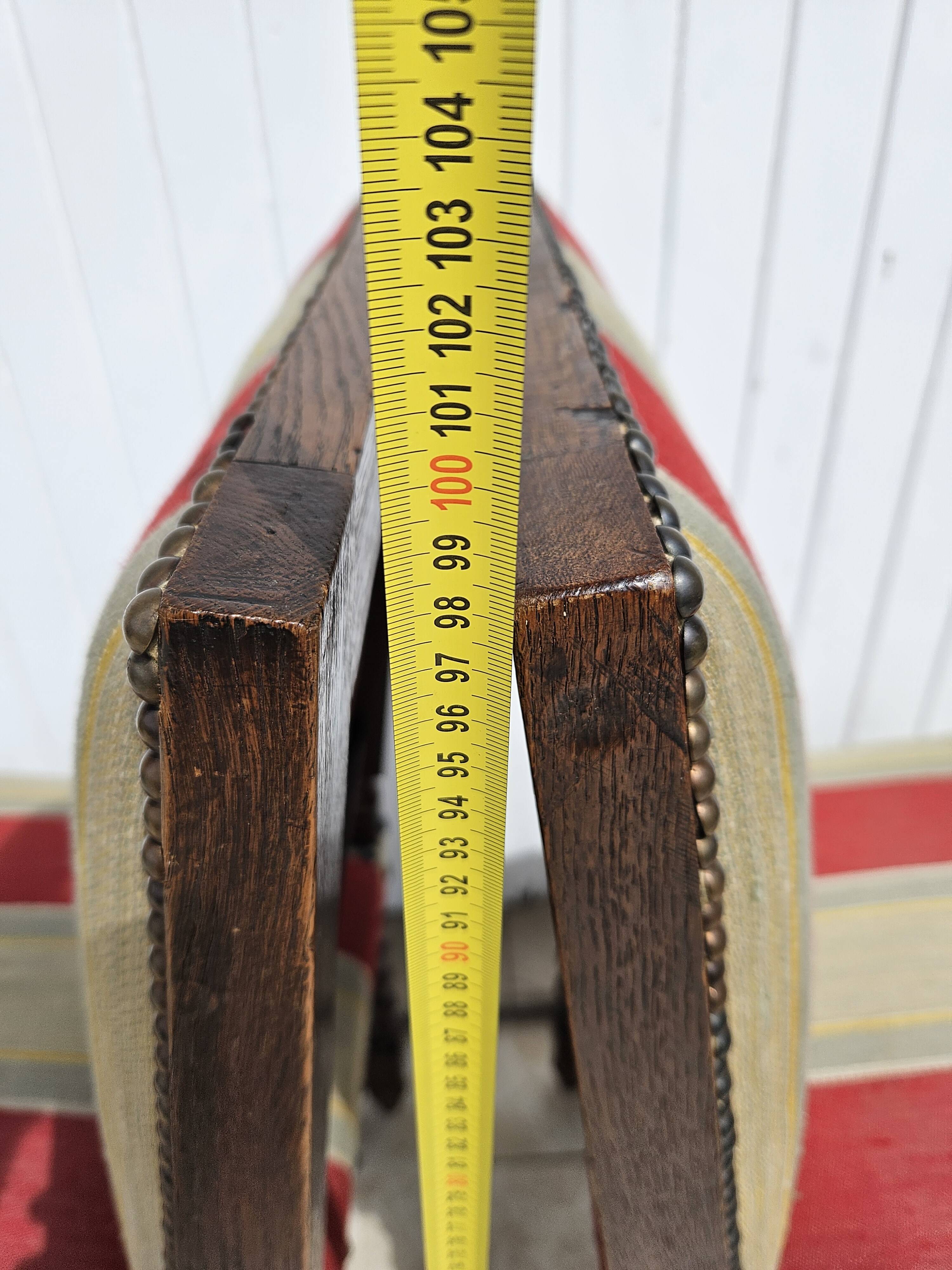 Pair of Louis XIII oak chairs