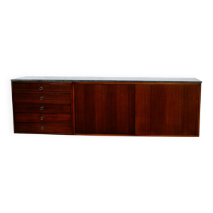 Buffet suspendu en palissandre