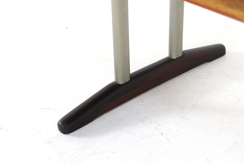 Rosewood / walnut coffee table 'Drachten' - mid century modern