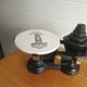 Antique Cast Iron Kitchen Scales With Ceramic Tray And Weights