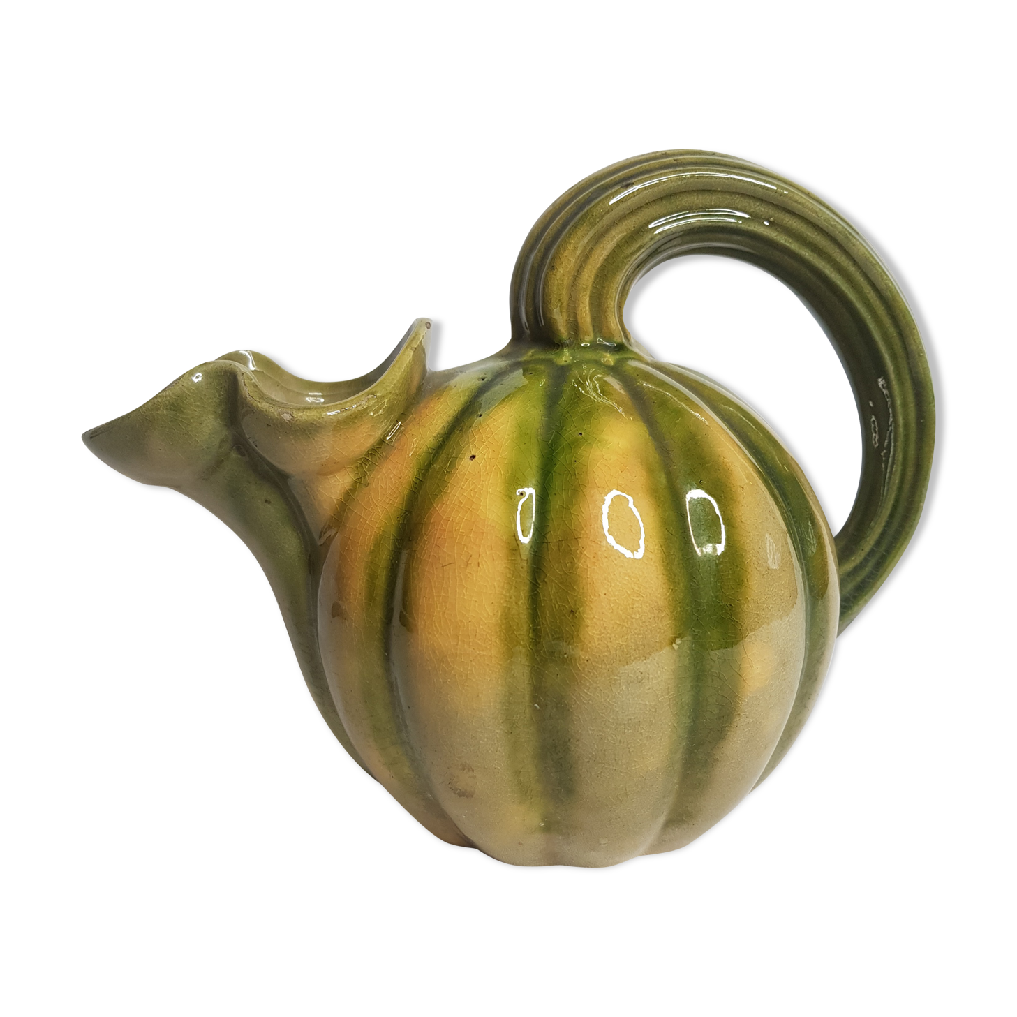 "Longchamp" "Longchamp" barabotine pitcher in the shape of a melon