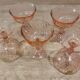 5 coupes à champagne de la marque "luminarc" rosaline