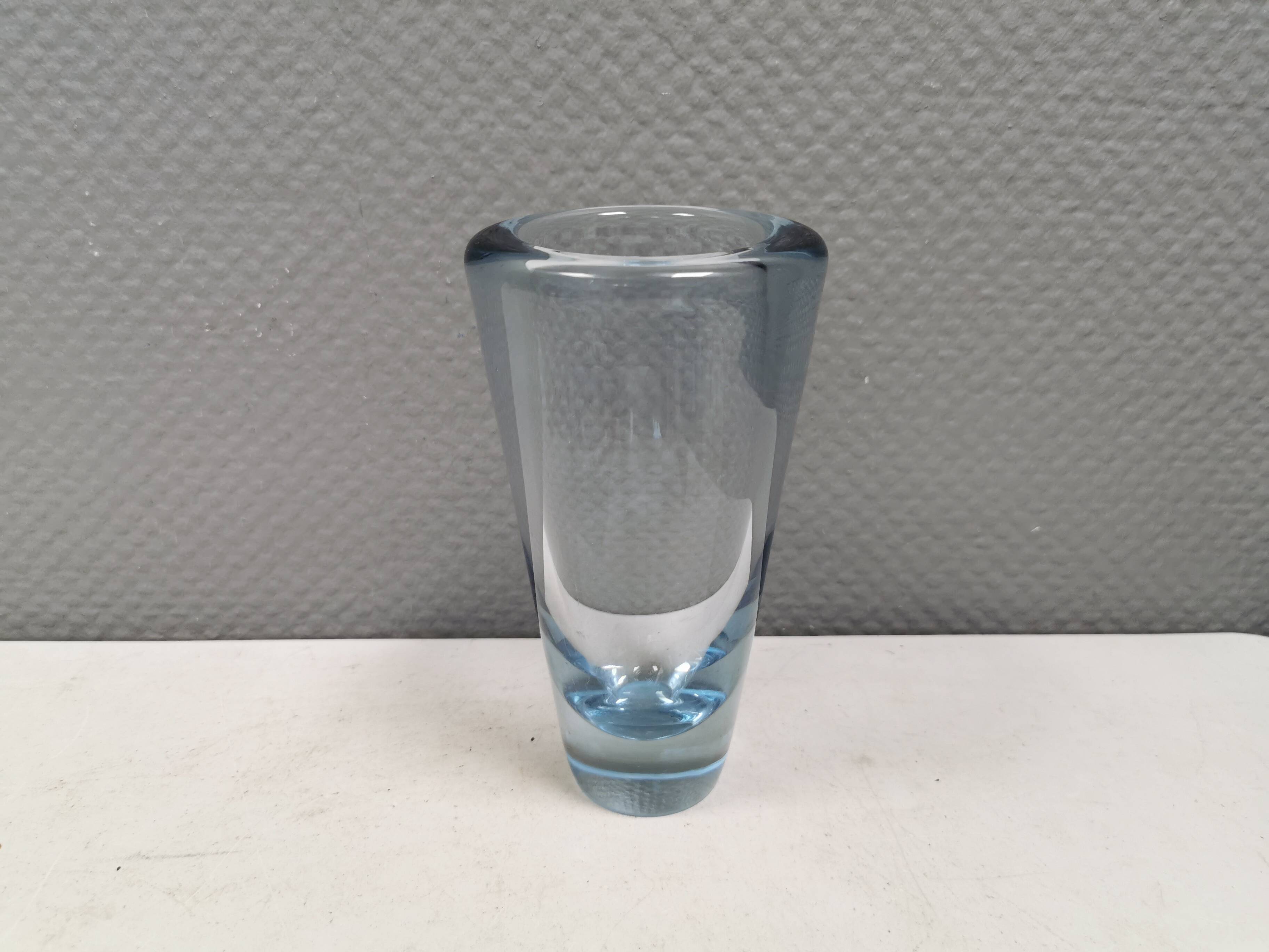 Vase from Holmegaard Denmark, designed by Per Lütken in 1961.