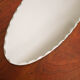 Oval beveled mirror 21x10cm