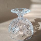 Vintage Cut Crystal Footed Candy Box *