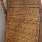 Rattan chest of drawers from the 1970s.