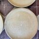 Set of 12 plates dessert gres