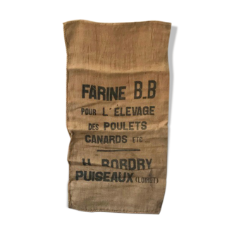 Sac en toile de jute 7 Farine b.b