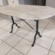 Bistrot marble Godin vintage 1960s table