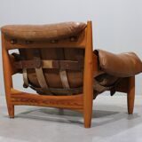 Sheriff Lounge Chair with Ottoman by Sergio Rodrigues for ISA