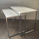 Pair of vintage 70s nesting tables