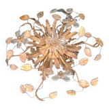 Florentine wall light or ceiling light by Banci Firenze, 1970s Maison Baguès.