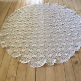 Nappe ancienne au crochet