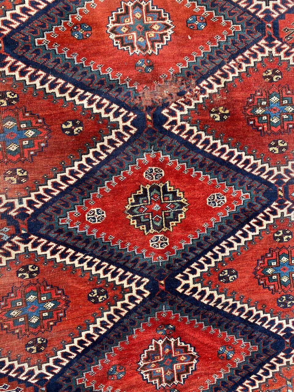 Persian carpet of ghashghai 218x310 cm