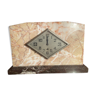 Art deco 1930 elegante pendulum two marbles