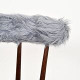 Blue Moumoute chair from the 60s.