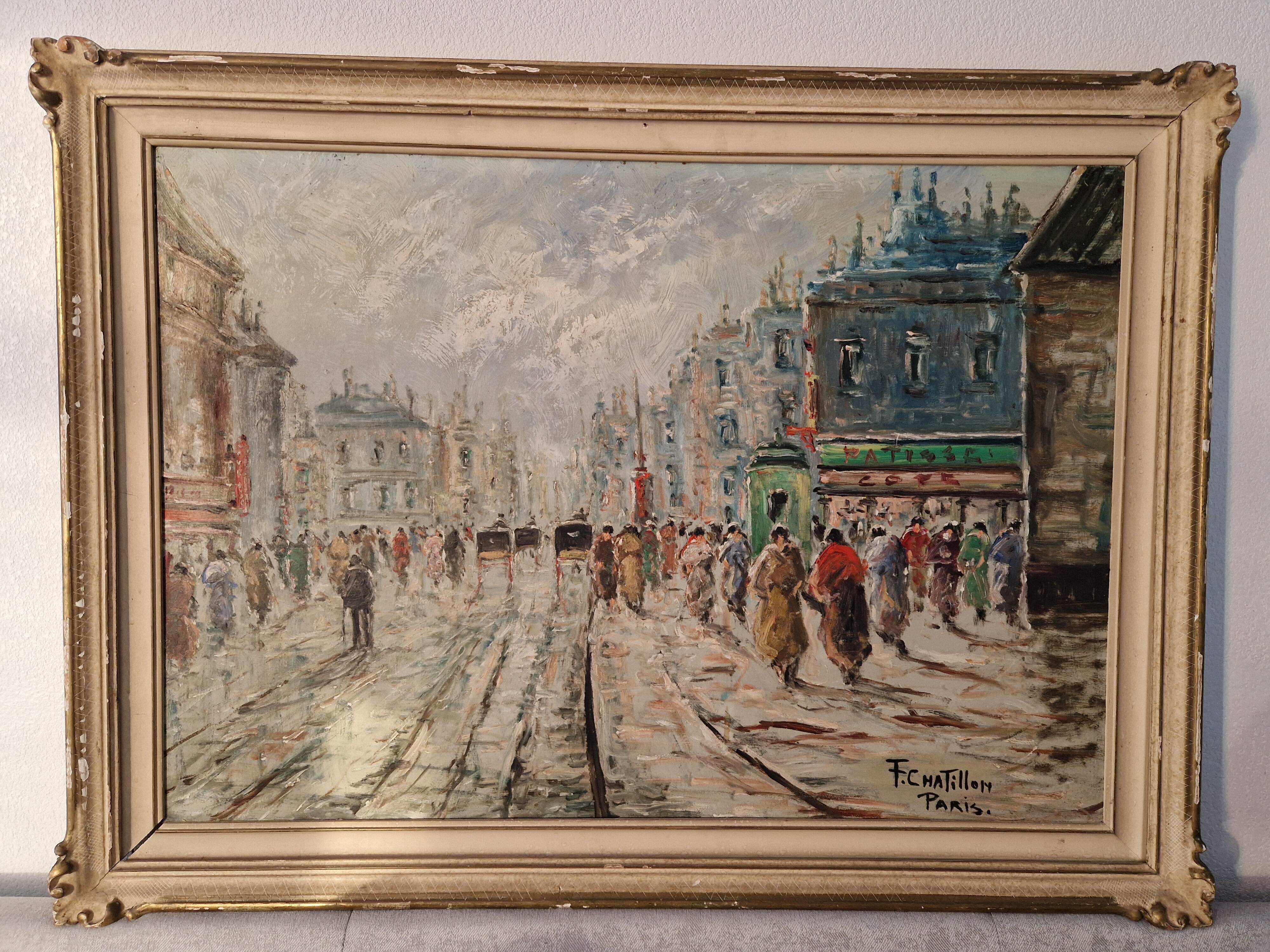 Peinture à l'huile, Paris