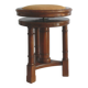 Solid wood, upholstered piano stool - Germany, first half of the 20th century