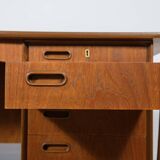 Teak Desk by Svend Åge Madsen for H.P. Hansen, 1960s