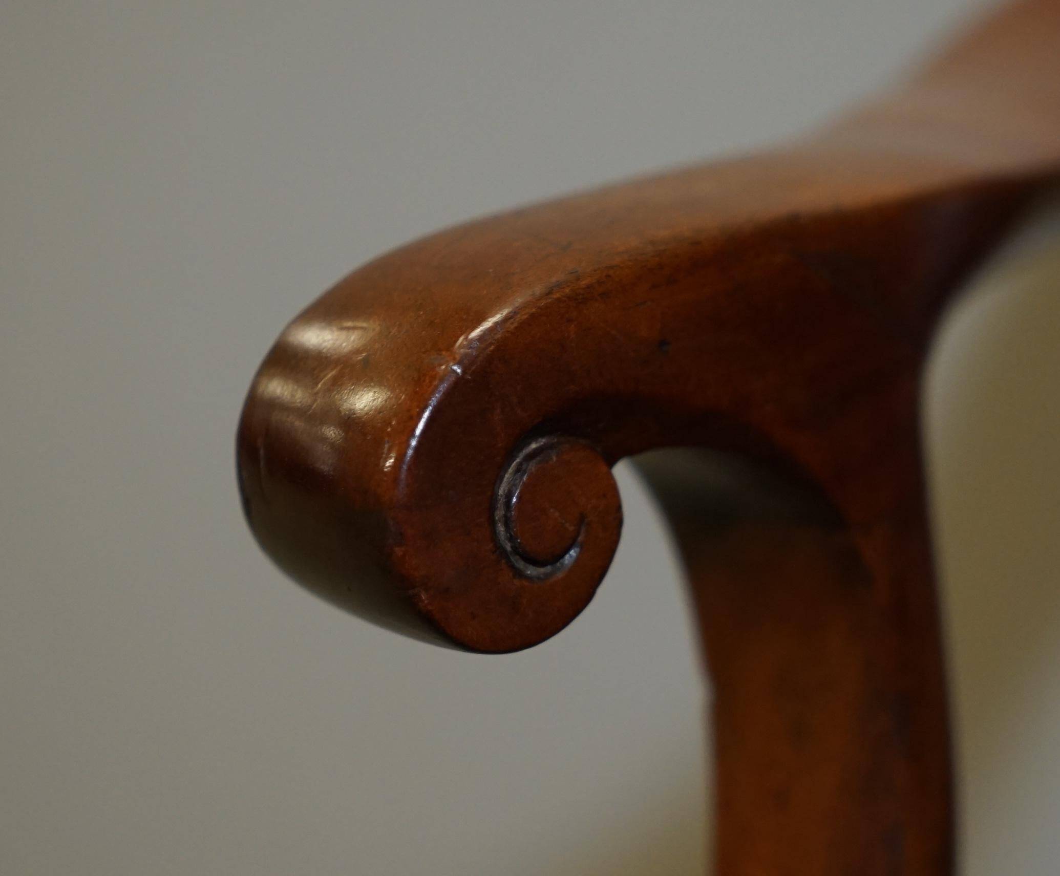Carver office chair in Spencer House leather