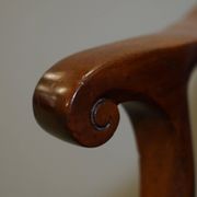 Carver office chair in Spencer House leather