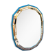 Mirror blue and gold 65x90cm