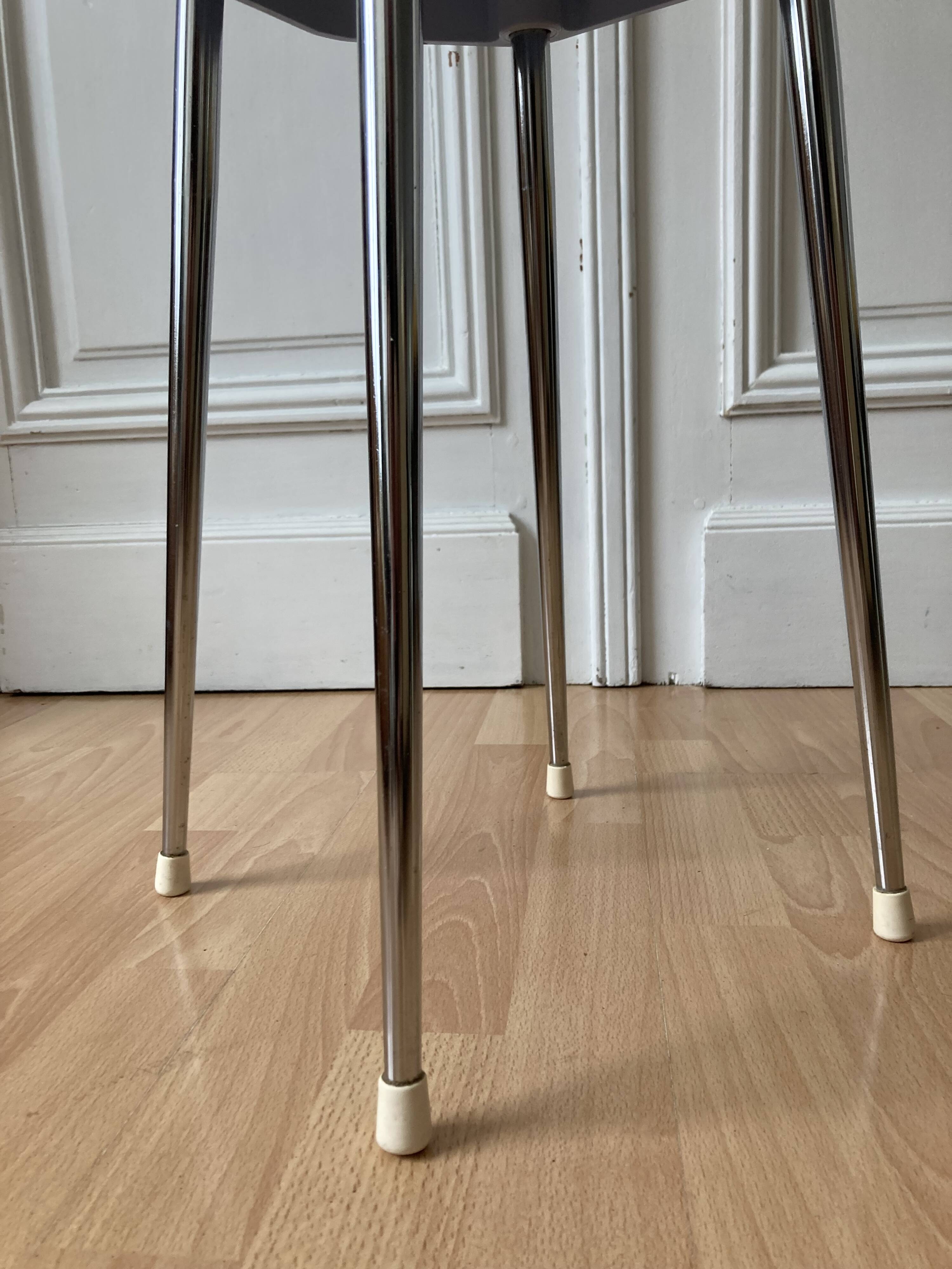 Vintage Bakelite Stool - Side Table 50s Vynco