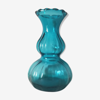 Vase coloquinte bleu turquoise
