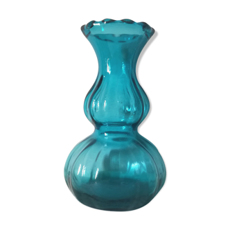 Vase coloquinte bleu turquoise