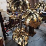 Palm floor lamp three heads