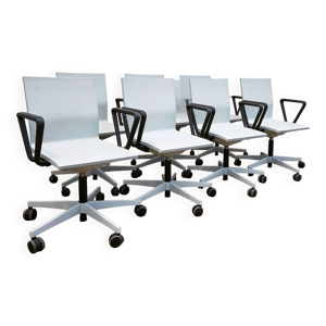 Suite de 10 chaises 04, - vitra