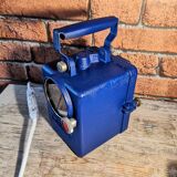 Vintage SNCF lamp with red white blue LED