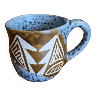 Tasse polynésienne en céramique Motif Maohi