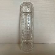 Vide poche, baguier verre moulé géométrique