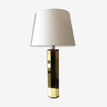 Brass table lamp 203/43 by Hans-Agne Jakobsson, Markaryd, Sweden, 1960