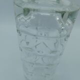 Vase en verre épais
