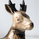 Michel Caugant Terrine deer deer ceramic earthenware vintage