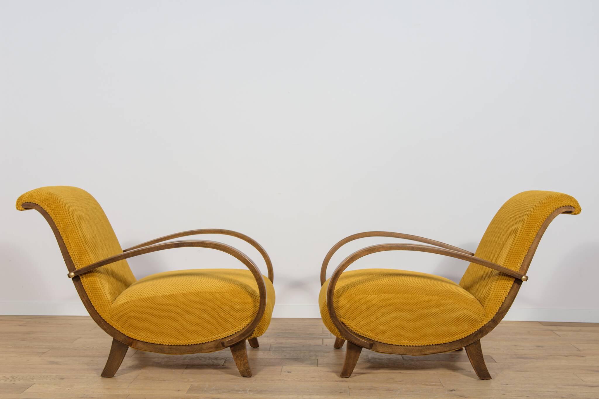 Art Deco  Armchairs , Poland, 1930s, Set of 2