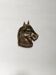 Vide poche tête de cheval en bronze objet de décoration campagne