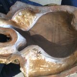 Enamelled terracotta leopard from the 60s Italy