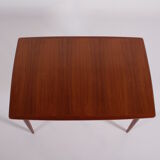 Scandinavian style teak extension table