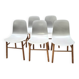 suite de 5 chaises Sharky,