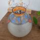 Vase Joma début XXe motif art déco