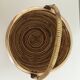 Bamboo and brass handle basket