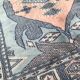 Handmade Pakistani vintage rug - 122x182 cm
